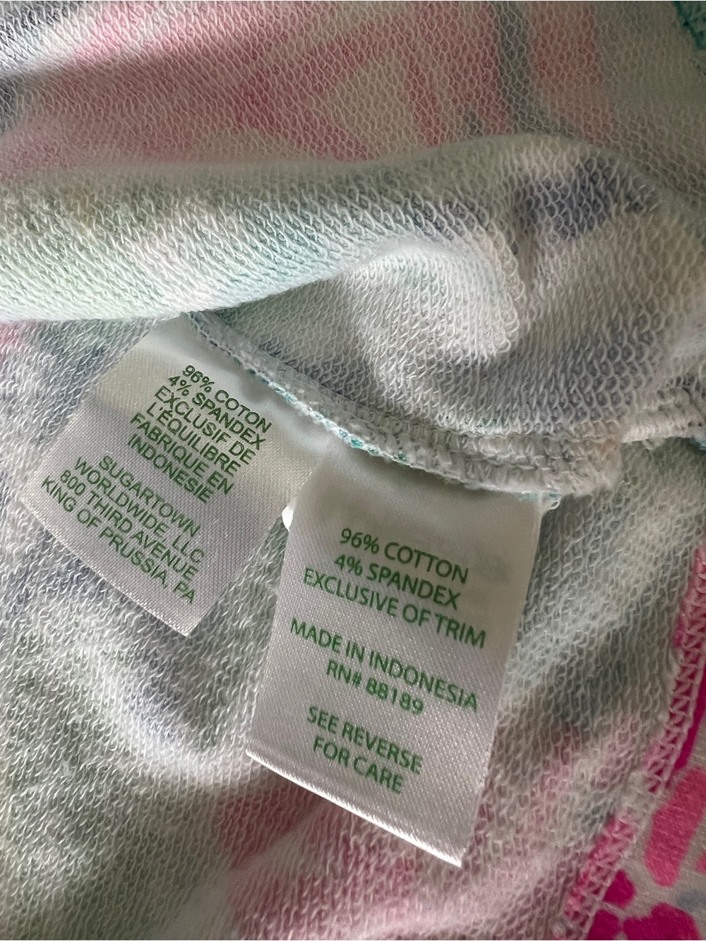 Lilly Pulitzer Cotton Tropical Sailboat Shift Dress in Pink & Green Size XL - Picture 6 of 6